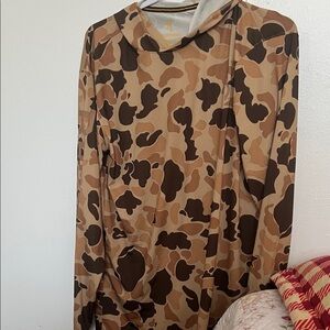 Camouflage Long Sleeve Hoodie